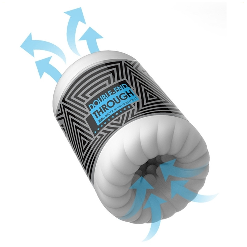 Generique Masturbateur Double Entrée Throuth Cup 10cm